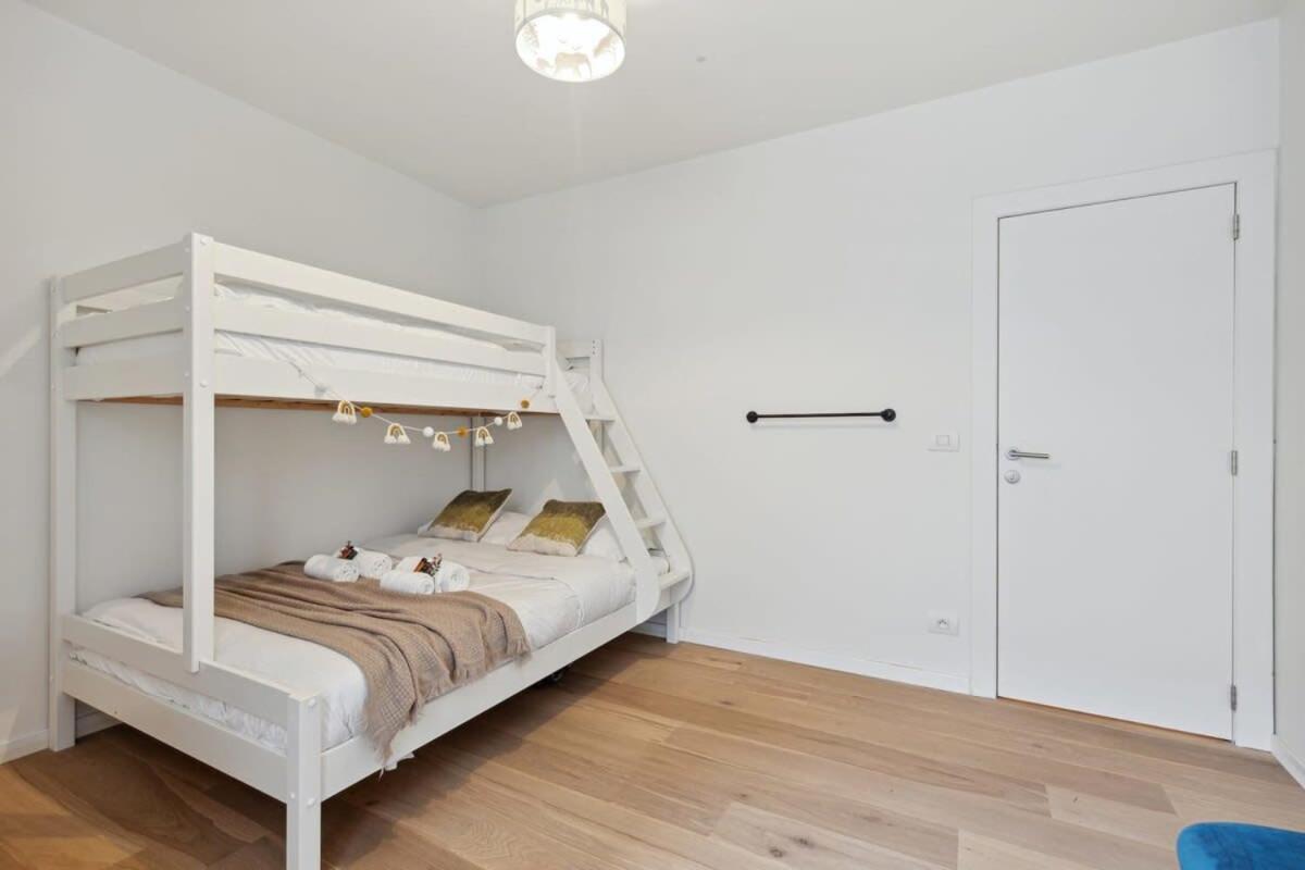 Bright Waterfront Apartment Antwerpen Bagian luar foto
